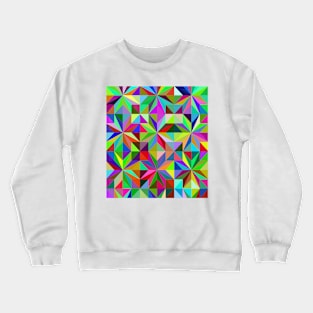 Abstract Stars Crewneck Sweatshirt